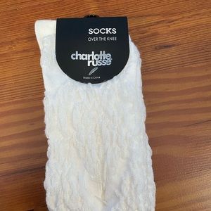 Charlotte Russe Over The Knee Socks